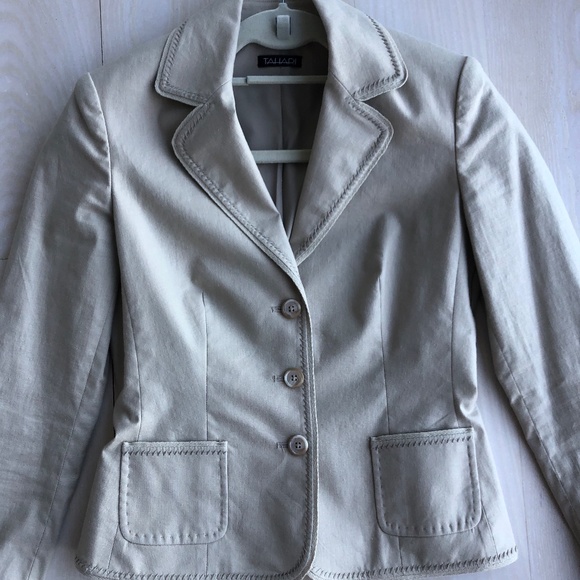 Tahari Jacket - Flax XS  NWOT - Picture 6 of 10